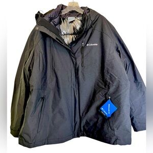 Columbia Women's Dark Black Ski Jacket